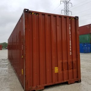 40ft High Cube Used 'Cargo Worthy' Shipping Container