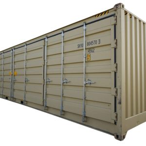 40FT New High Cube Open Side One Trip Shipping Container