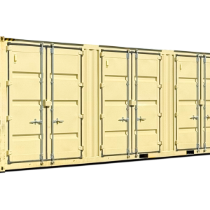 40FT 4 Door Open Side New (One Trip) Shipping Container